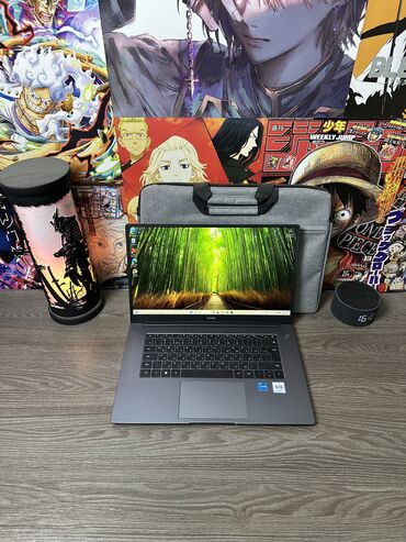 скупка ноутбука: Ноутбук, Huawei, 8 ГБ ОЭТ, Intel Core i3, 15.6 ", Колдонулган, Татаал эмес тапшырмалар үчүн, эс тутум SSD