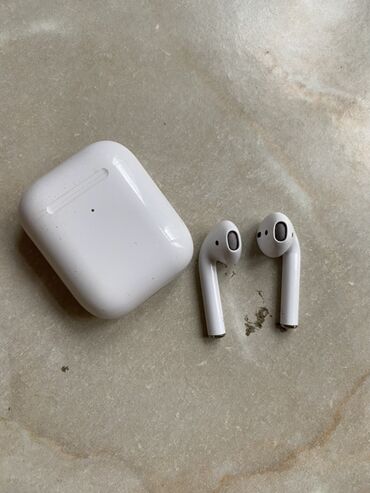 Mikrofonlar: Simsiz (Bluetooth) Qulaqcıqlar, Apple, rəng - Ağ