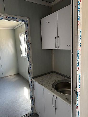 Konteyner Konteyner sendvic paneldən yigilib 2 otaq + WC Şəhər: Bakı