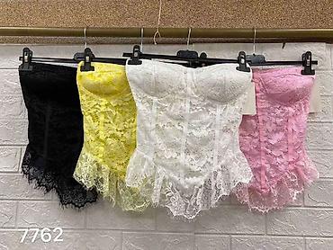 trakice: 05. Čipkani korzet top bez bretela 2.400 dinara H - Elegantan — 3