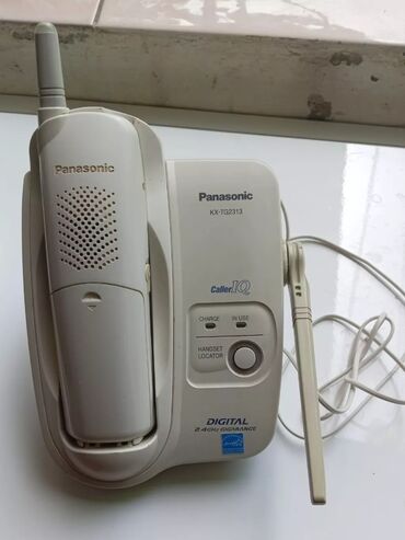 kontakt home telefonlar: Stasionar telefon Panasonic, Simsiz, İşlənmiş, Ünvandan götürmə