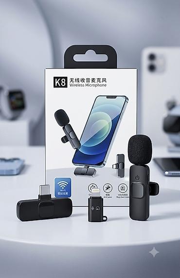 Микрофондор: Беспроводной микрофон K8 (Type-C) Компактный и удобный микрофон для — 2