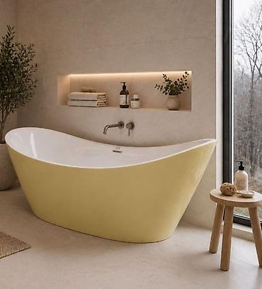 hamam desti: Yeni Vanna, Akril, Pulsuz çatdırılma — 2