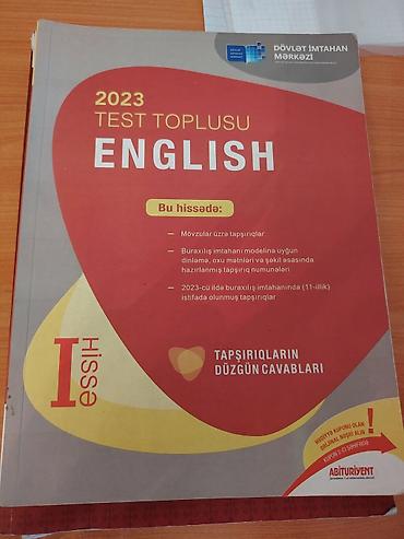 İngilis dili Testlər 9-cu sinif, DİM, 1-ci hissə, 2023 il