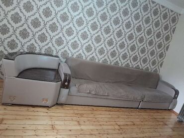 divan ortusu: Б/у, Угловой диван, С подъемным механизмом, Раскладной