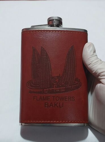 Digər içki üçün qablar: İçki qabı satılır. Alov qüllələri şəkili olan nerjaveykadan (nerjdən) — 8