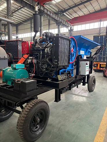 Дробилки: Щековая мобильная дробилка (также известная как щековая мобильная — 5