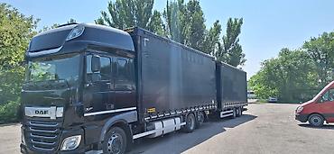 Тягач, DAF, 2019 г., Тентованный