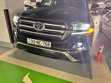 şarlotta bufer: Ön, Toyota Landcruis, 2018 il, Yaponiya — 9