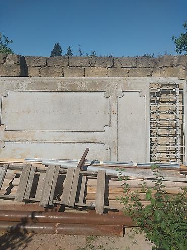 Darvazalar və aksesuarlar: Metal darvaza dəsti - Material: qalın metal vərəqlər və möhkəm metal — 4