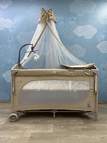 Manejlər: 👶 Yeni Model Cool Baby P906 Qatlana Bilən Manej Çarpayısı Körpənizin — 5