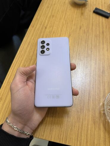 samsung a52 qiymeti irşad: Samsung Galaxy A52, 128 ГБ, цвет - Фиолетовый, Отпечаток пальца, С документами