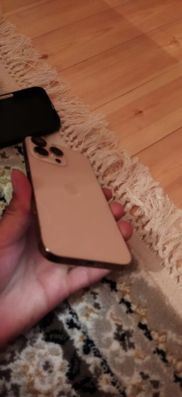 iphone 12 цена в баку: IPhone 16 Pro Max, 256 GB, Ağ, Qırıq, Barmaq izi