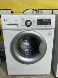 ысык коль: Кир жуучу машина LG, Колдонулган, Автомат, 7 кг чейин, Толук өлчөм
