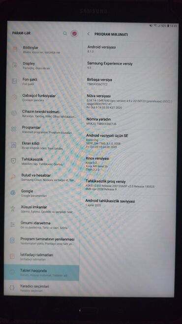 Samsung: İşlənmiş Samsung Galaxy Tab A (2016), 10,1", < 64 GB, Ünvandan götürmə, Pulsuz çatdırılma — 9