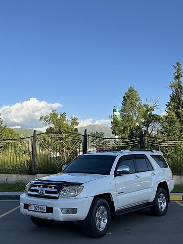 Унаа: Toyota 4Runner: 2005 г., 4 л, Автомат, Газ, Жол тандабас — 2
