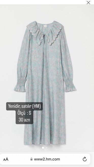 Плащи: Вечернее платье, Макси, H&M, S (EU 36)