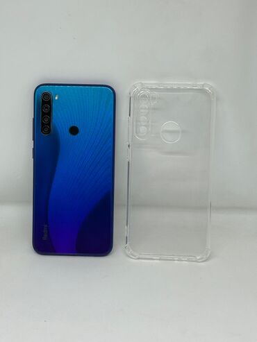 обмен старый телефон на новый: Redmi, Redmi Note 8, Б/у, 128 ГБ, цвет - Синий, 2 SIM