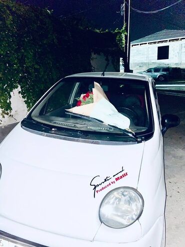 дом на колесах трейлер: Daewoo Matiz, хэтчбек 5 дверей, белый цвет. Особенности и