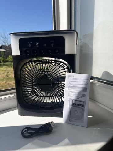 вентилятор с охлаждением воздуха для дома: Желдеткич Үстөл үчүн