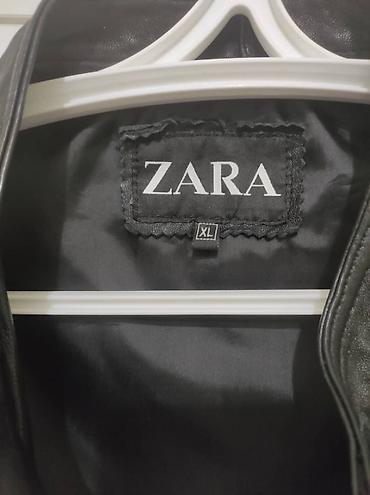 байкеры: Мужская куртка, XL, Zara, Новый, цвет - Черный, Самовывоз — 4