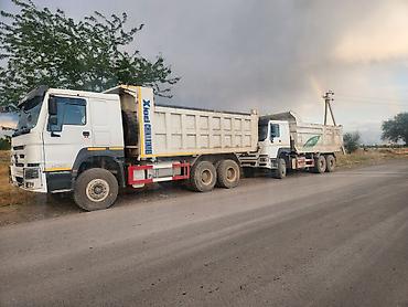 Мини-думпер: Самосвал HOWO (Sinotruk) 6x4 - Модель: HOWO, кабина с высокой крышей — 8