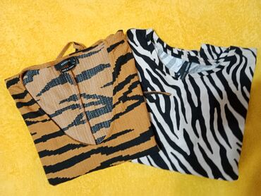 bluza za kruodame etam broj: M (EU 38), L (EU 40), Viskoza, Leopard, krokodil, zebra, bоја - Šareno