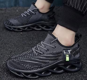pull and: Кроссовки L.T Damp Shoes, цвет черный, размер 47 - Легкий дышащий — 2