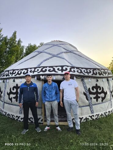 Продажа юрт: Юрта традиционная кочевая - Диаметр: ориентировочно 5–6 м (по фото) — 21