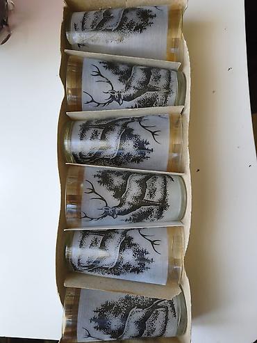 mis stəkan: Stəkanlar, rəng - Qızılı, Şüşə, 6 ədədli dəst, Rusiya — 3