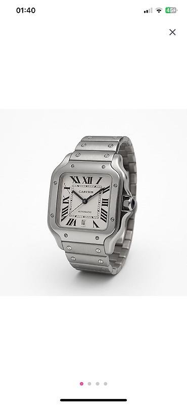 Наручные часы: Новый, Наручные часы, Cartier, цвет - Серебристый — 1