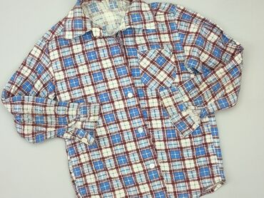 koszula satynowa niebieska: Shirt 8 years, condition - Fair, pattern - Print, color - Light blue