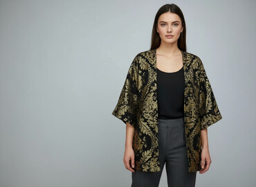 buty do płaszcza: Kimono, Накидка жіноча, розмір One size