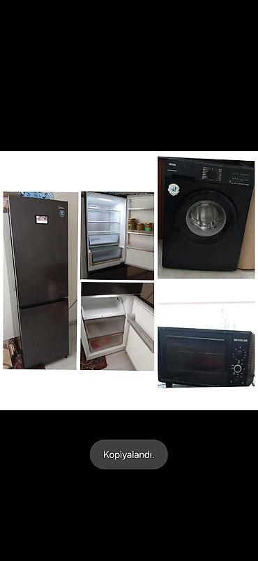 soba mətbəx: Midea Soyuducu 650azn. Vestel paltaryuyan 6kq 350azn. Regular soba — 1