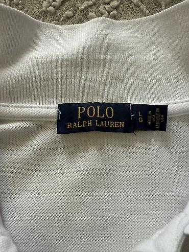 Рубашки: Мужская рубашка, L, Polo Ralph Lauren, Б/у, цвет - Белый — 2