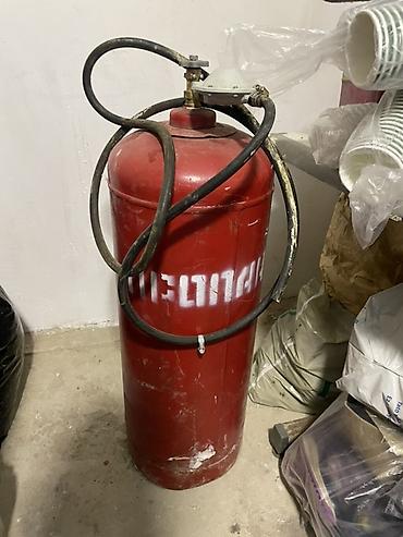 Баллон для сжиженного газа (пропан), металлический, вертикальный