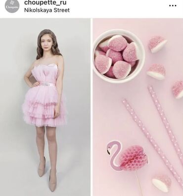 naushniki koss: Детское платье, цвет - Розовый, Б/у
