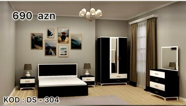 Yataq otağı dəstləri: İkinəfərlik çarpayı, Komod, Dolab, 2 tumba, Rusiya, Yeni -da lalafo.az — 3 Yataq otağı dəstləri: İkinəfərlik çarpayı, Komod, Dolab, 2 tumba, Rusiya, Yeni — 3