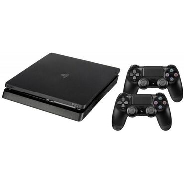 playstation 4 baku electronics: PlayStation 4 slim 500 GB yaddaş 2 Orginal dualshock Bütün kabelleri