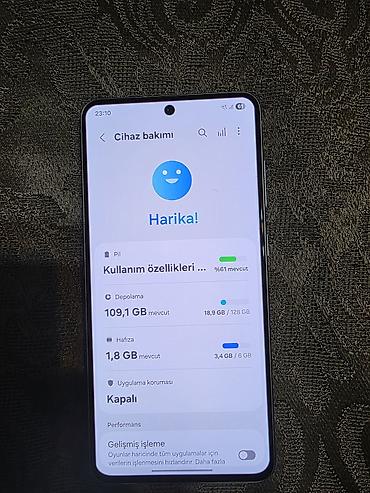 s21 samsung: Samsung Galaxy S21 FE, 128 GB, rəng - Bənövşəyi, Barmaq izi — 5