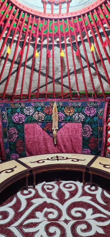 Аренда юрт: Аренда юрты, Каркас Деревянный, 85 баш, Стулья, Казан, Самовар — 5