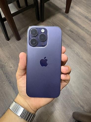 IPhone 14 Pro, 128 GB, Deep Purple, Face ID lalafo.az -da IPhone 14 Pro, 128 GB, Deep Purple, Face ID