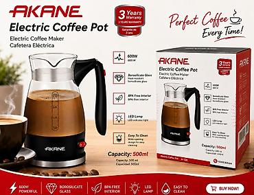 kofevarka: №: 12016 Məhsulun adı: Elektrik cezve Akane A128 0.5 l, 600 Vt Brend — 1