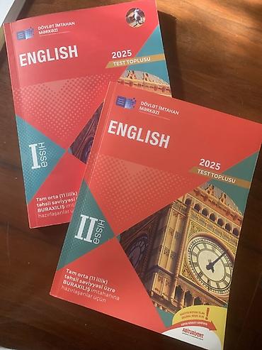 codera informatika pdf 2025: Məhsul: “ENGLISH 2025 – Test Toplusu” (DİM), I və II Hissə — 1