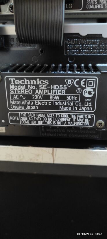 Musiqi mərkəzləri: Endirim edildi. Orginal made in Japan TECNİCS SE-HD55 Hi End Full — 27