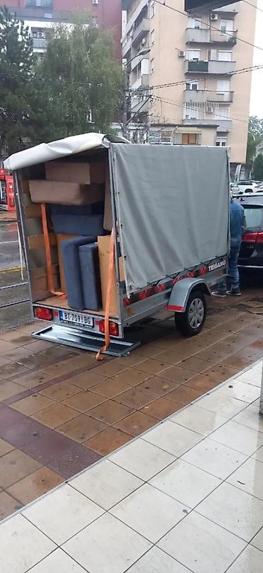 Ostala vozila: Iznajmljivanje prikolice sa ceradom Prikolica platforma sa ceradom za — 2