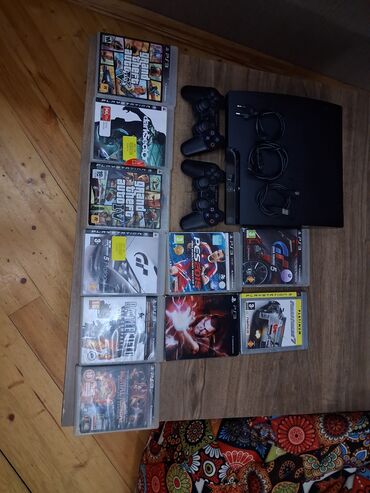сколько стоит playstation 3: PlayStation 3 (Slim) oyun konsolu dəsti Dəst tərkibi: - PS3 Slim