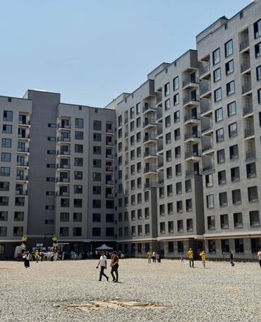 квартиры в токмоке: 2 комнаты, 57 м², Элитка, 10 этаж, ПСО (под самоотделку)