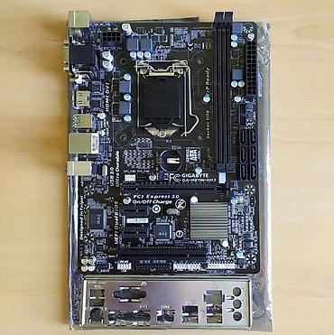 lga1150: Материнская плата для ПК, Б/у, Gigabyte, LGA1150, Micro-ATX — 1