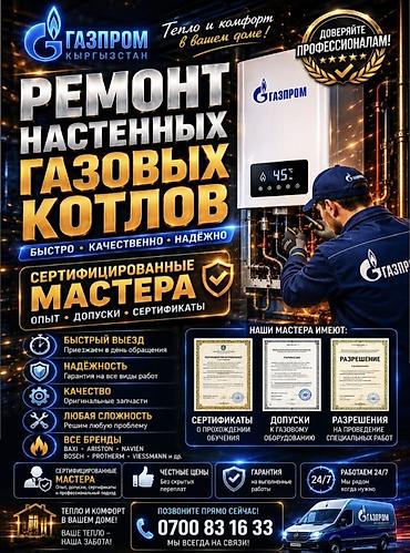 Ремонт настенных газовых котлов Профессиональный сервис по ремонту и